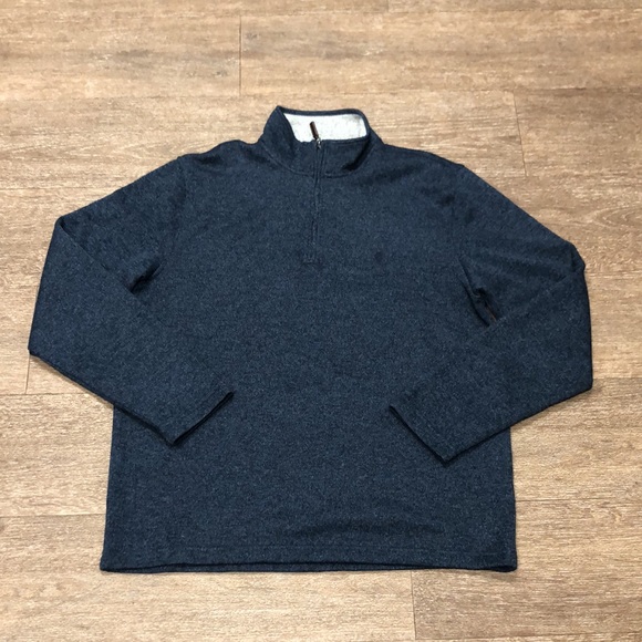 ⬇️⭐️ Izod Men’s Half Zip Pullover Sweater Vest/Jacket - Picture 7 of 9